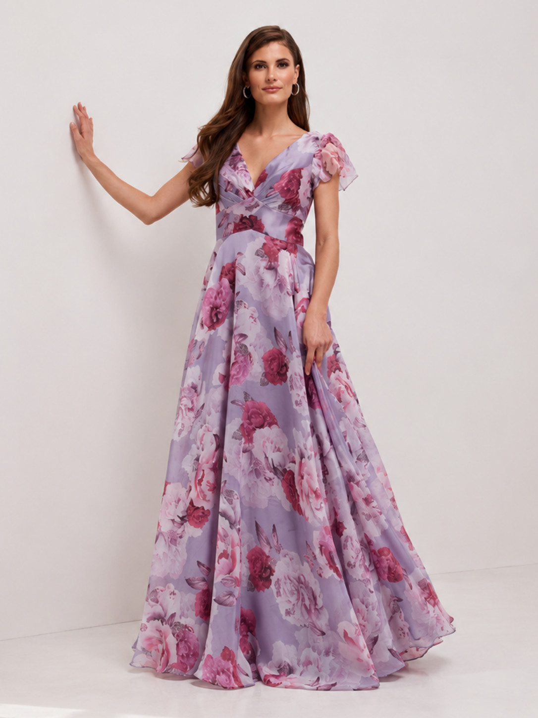 3970 lilac/pink print