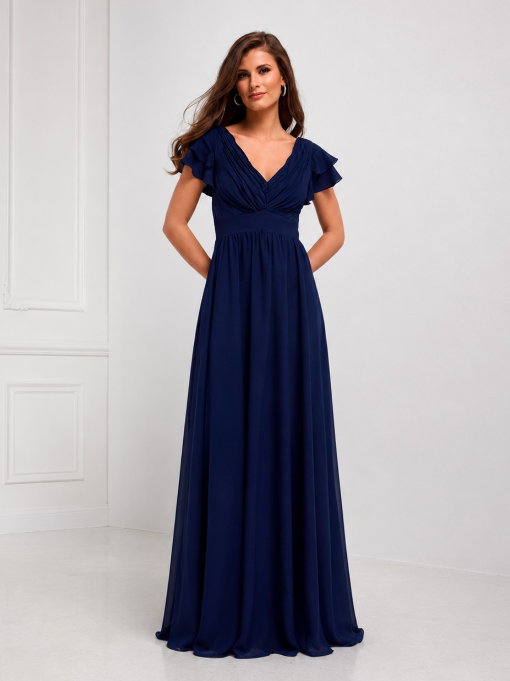 5424 navyblau glitter