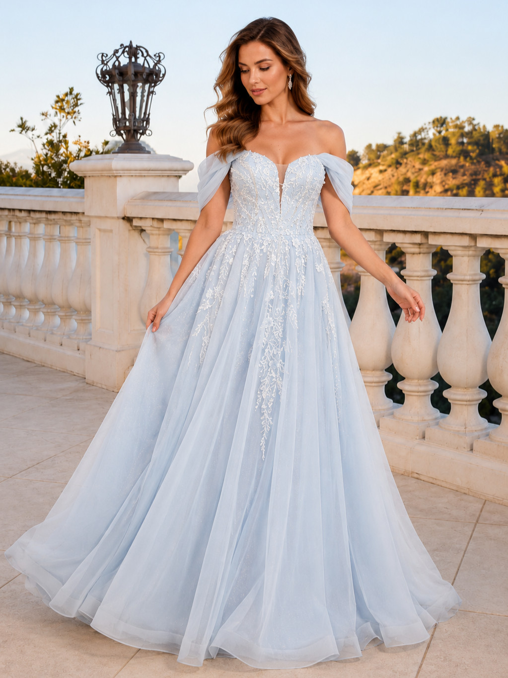 Queen Light Blue
